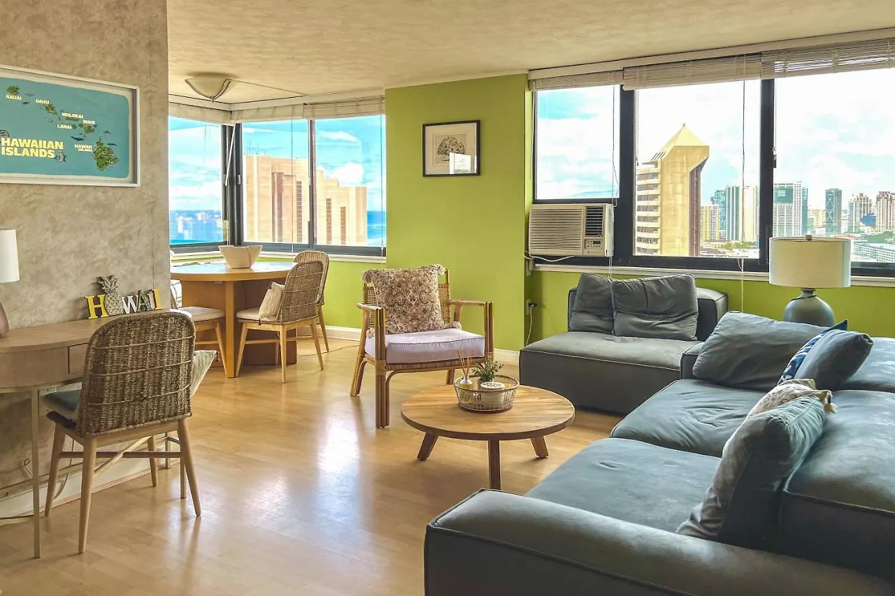 Apartmán The Windsor Waikiki #3704 - 30-Night Minimum Honolulu